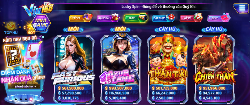 Chơi game nổ hũ - Tiền vô như lũ