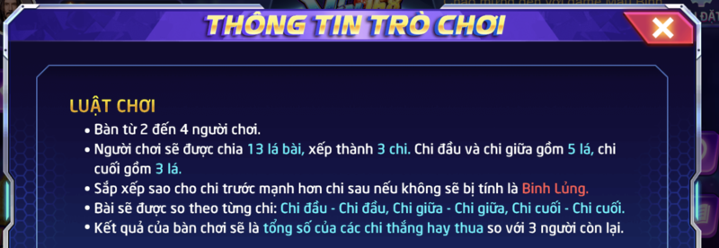 Binh lủng là gì? - Trong luật chơi đã đề cập rõ