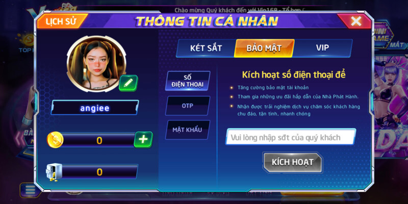 Anh em nên kích hoạt số điện thoại để nhận được sự hỗ trợ tốt nhất