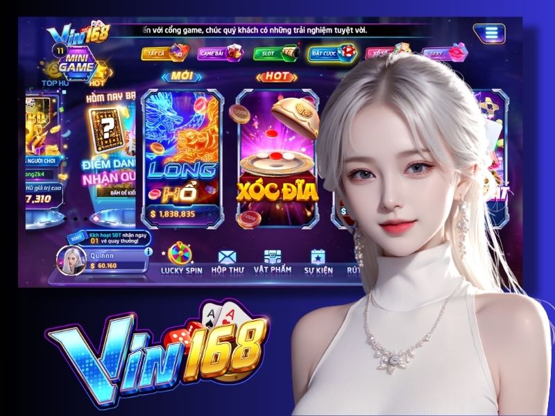 Vin168 là cổng game cá cược uy tín được nhiều bét thủ tin tưởng